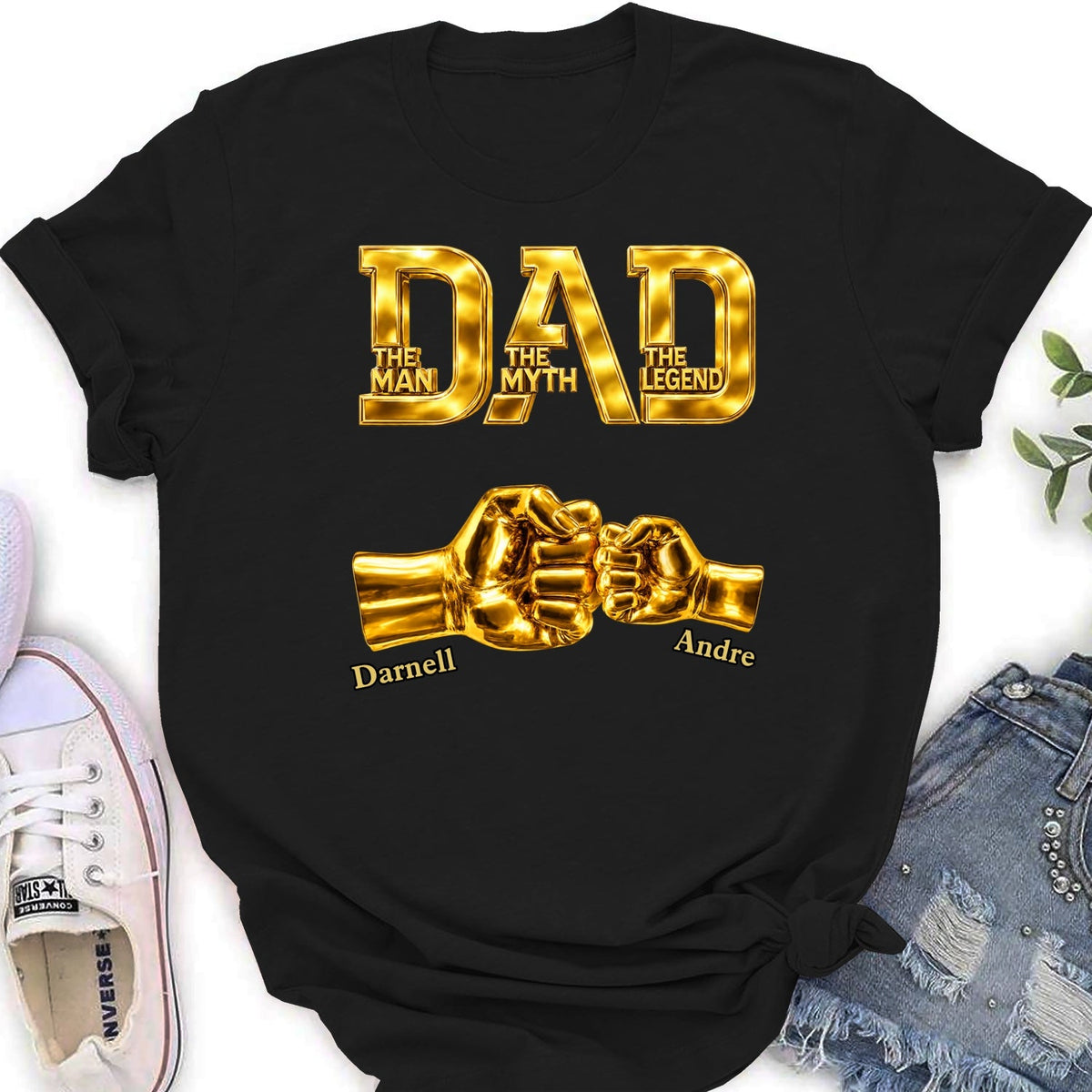 Custom Christmas Anniversary Keepsake Gifts For Husband • Dad The Legend - Personalized Shirt