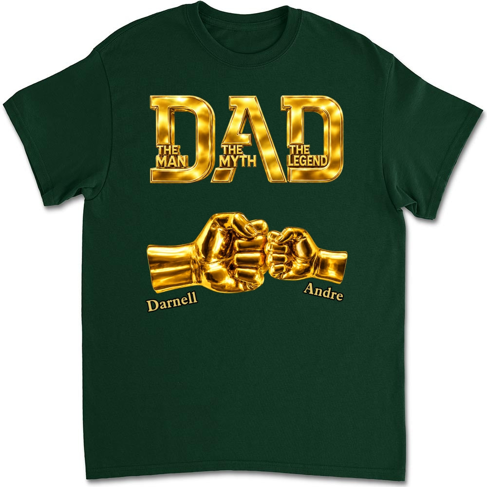 Custom Christmas Anniversary Keepsake Gifts For Husband • Dad The Legend - Personalized Shirt