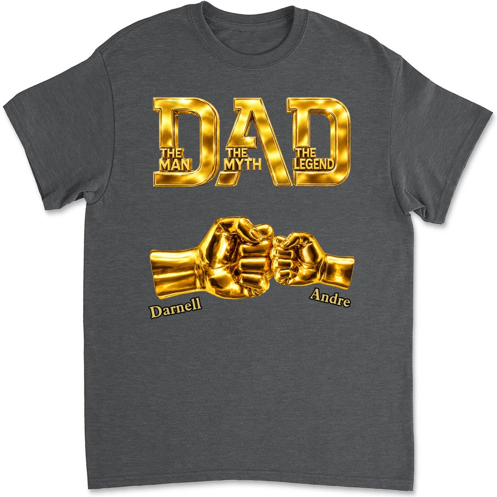 Custom Christmas Anniversary Keepsake Gifts For Husband • Dad The Legend - Personalized Shirt