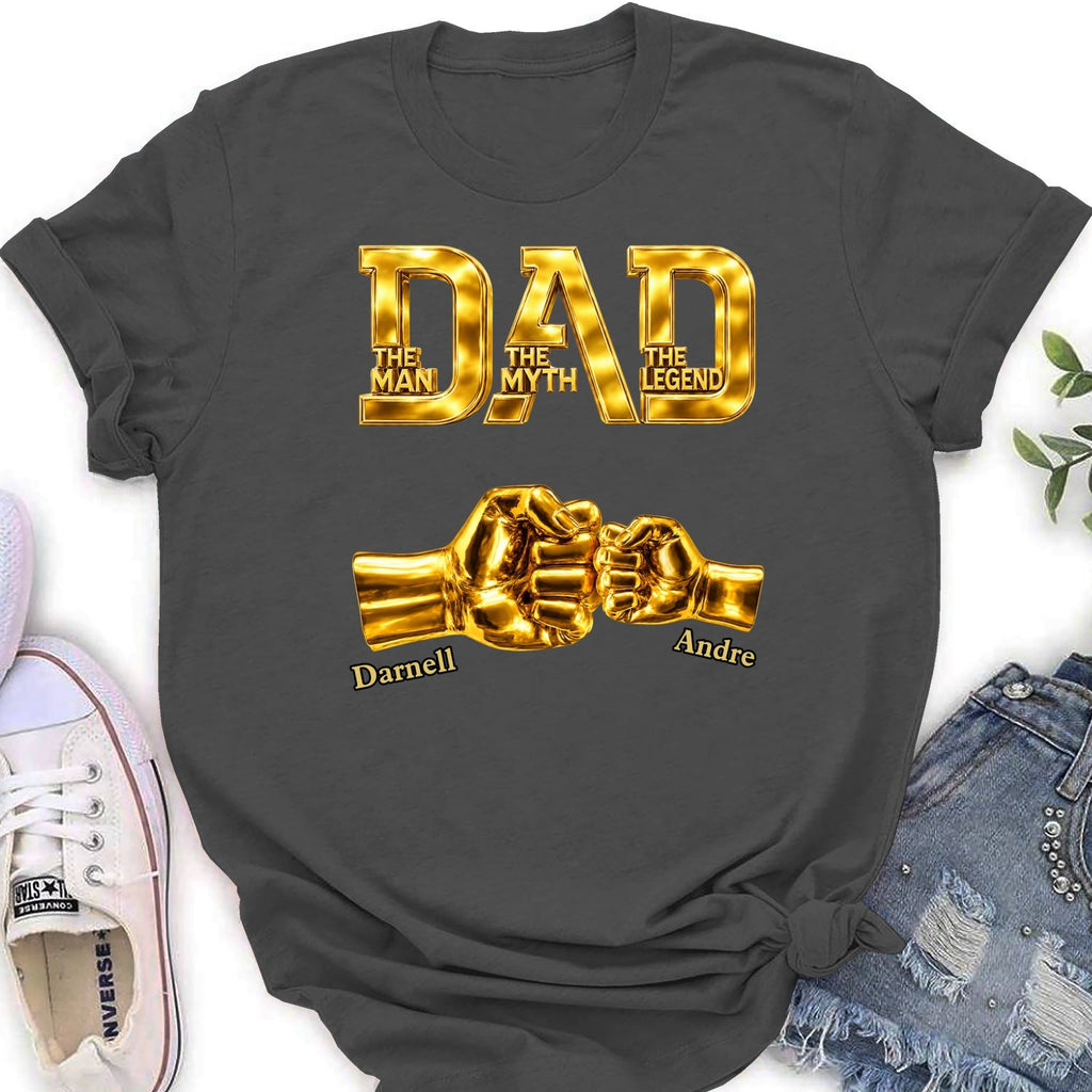 Custom Christmas Anniversary Keepsake Gifts For Husband • Dad The Legend - Personalized Shirt