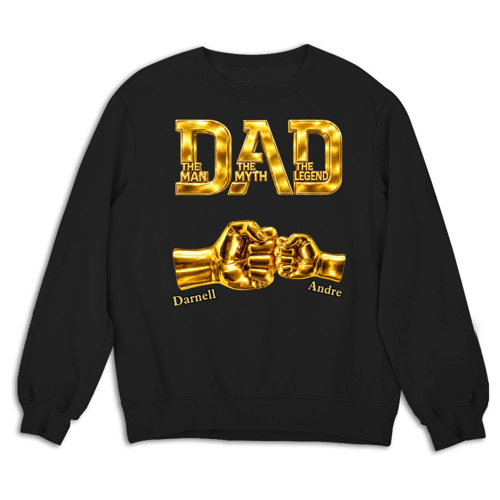 Custom Christmas Anniversary Keepsake Gifts For Husband • Dad The Legend - Personalized Shirt