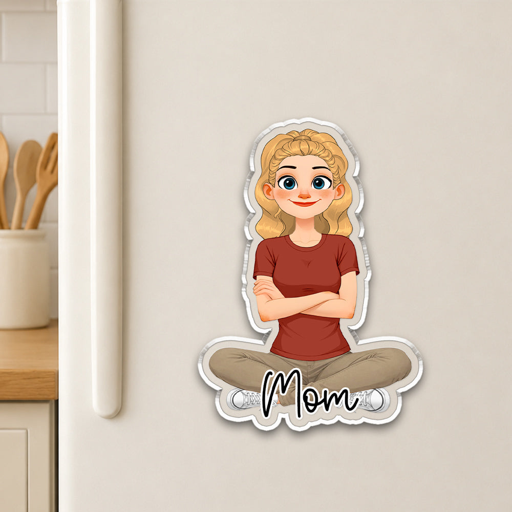 The Family - Personalized Acrylic Magnet
