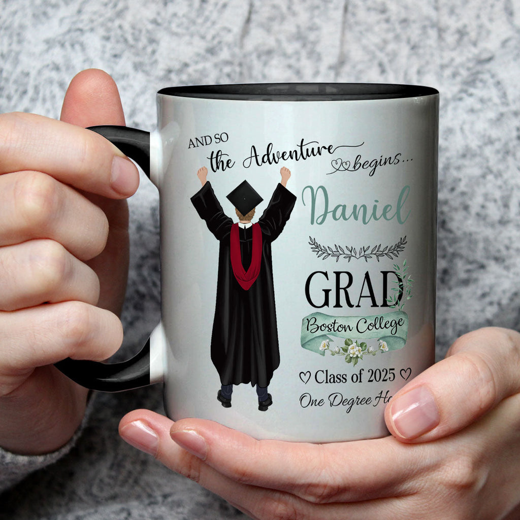 Custom Christmas & Birthday Keepsake Gift • One Degree Hotter - Personalized Accent Mug