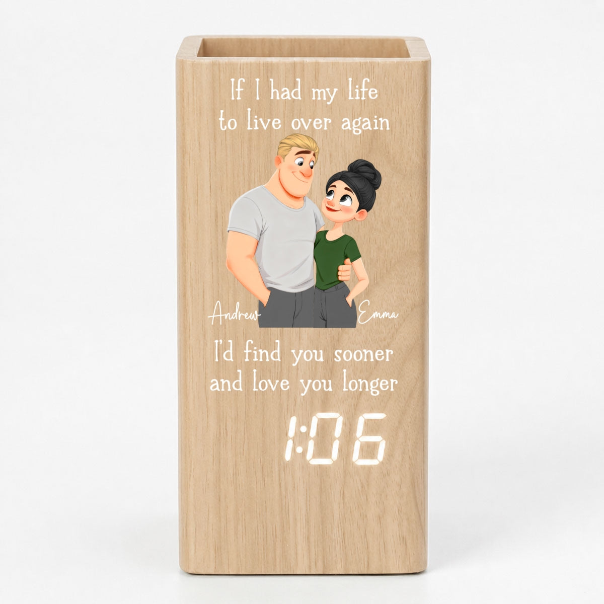 Love You So Much - Personalized Pen Holder