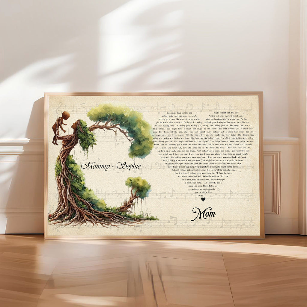 Mom Tree - Personalized Poster