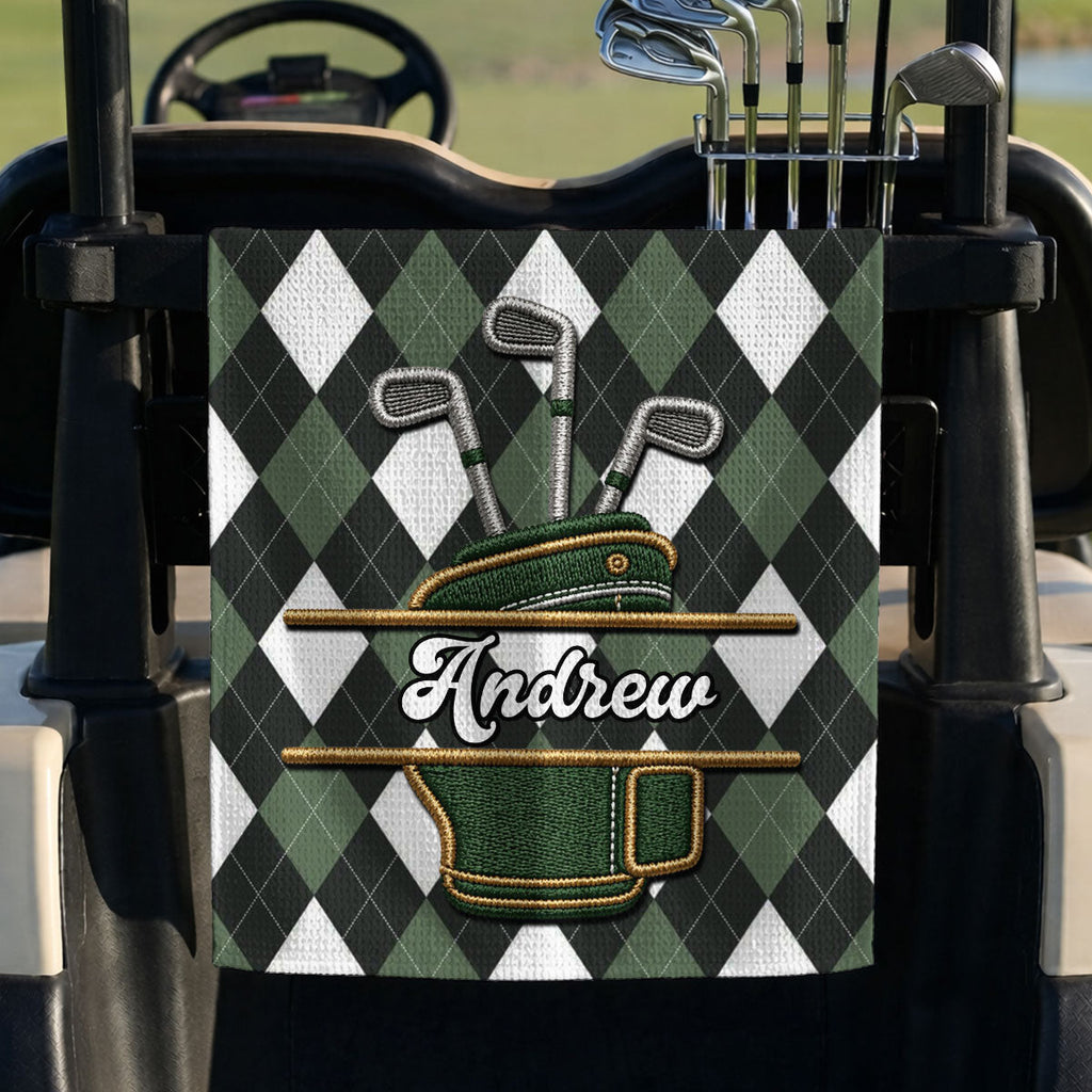 Golf Club - Personalized Golf Towel