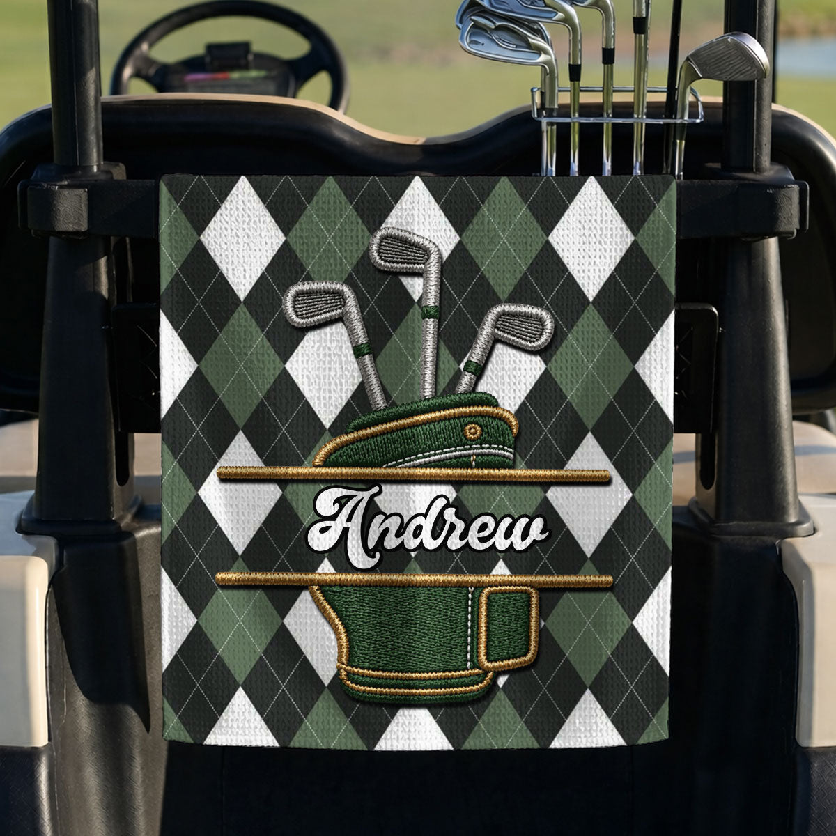 Golf Club - Personalized Golf Towel