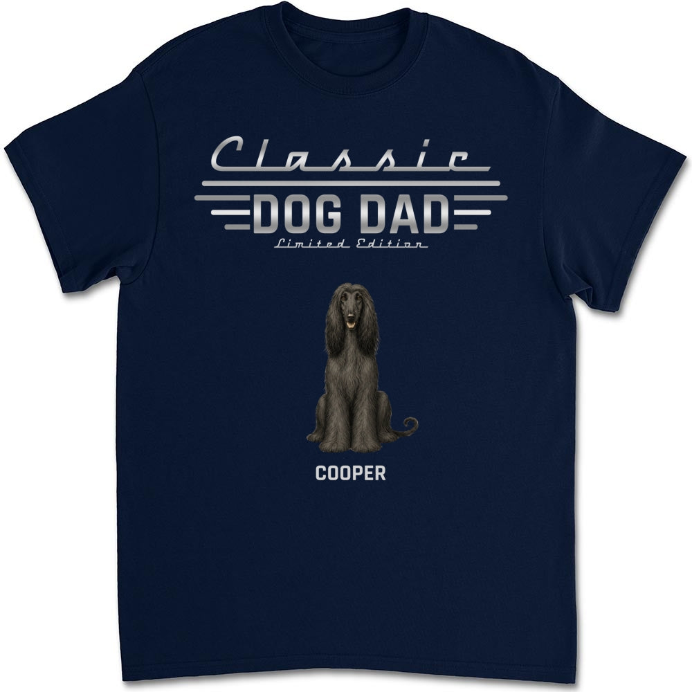 Custom Christmas & Birthday Keepsake Gift • Classic Dog Dad - Personalized Shirt - Sweatshirt