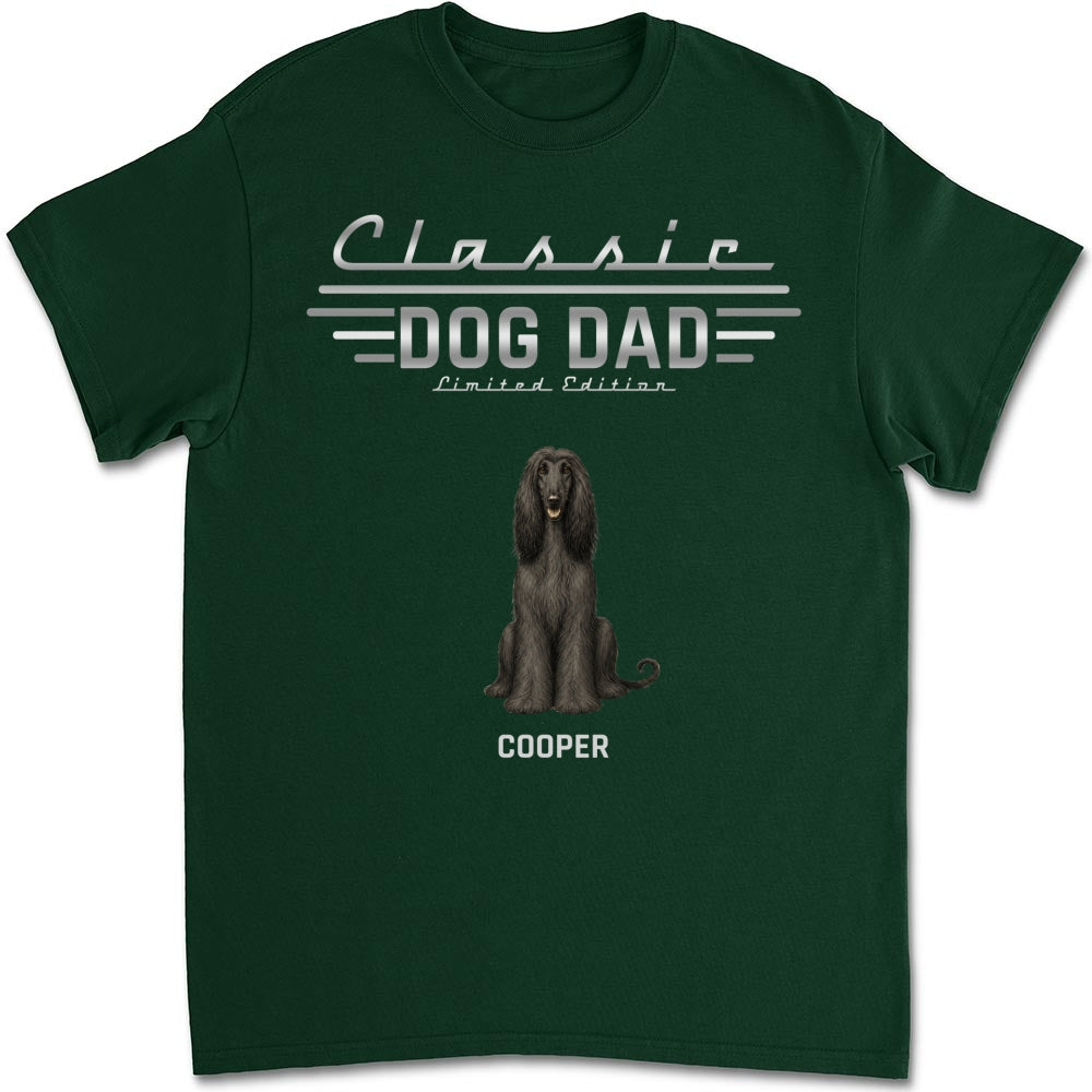 Custom Christmas & Birthday Keepsake Gift • Classic Dog Dad - Personalized Shirt - Sweatshirt