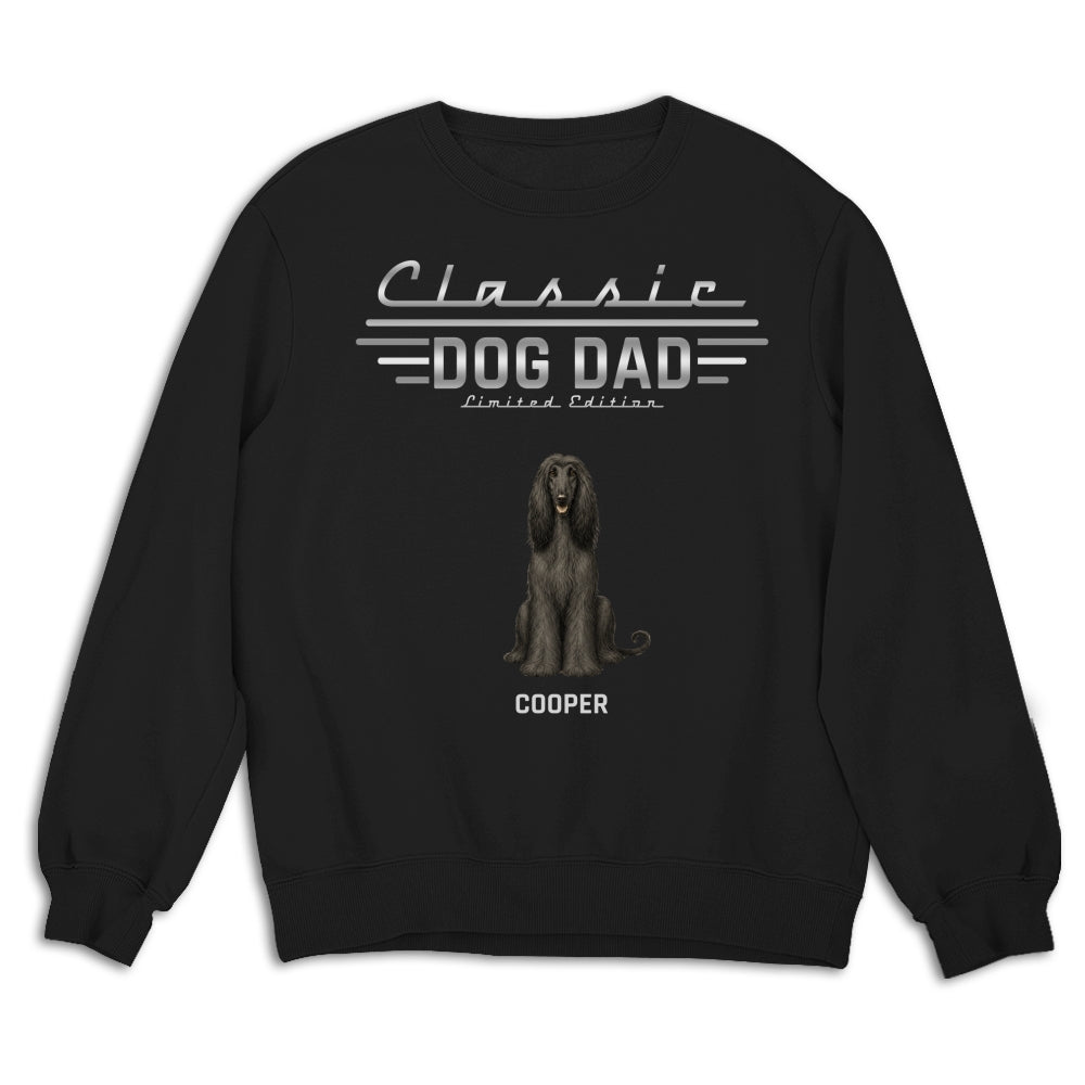 Custom Christmas & Birthday Keepsake Gift • Classic Dog Dad - Personalized Shirt - Classic Tee