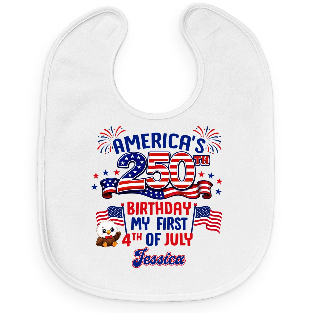 The First I Will Remember - Personalized Baby Bib