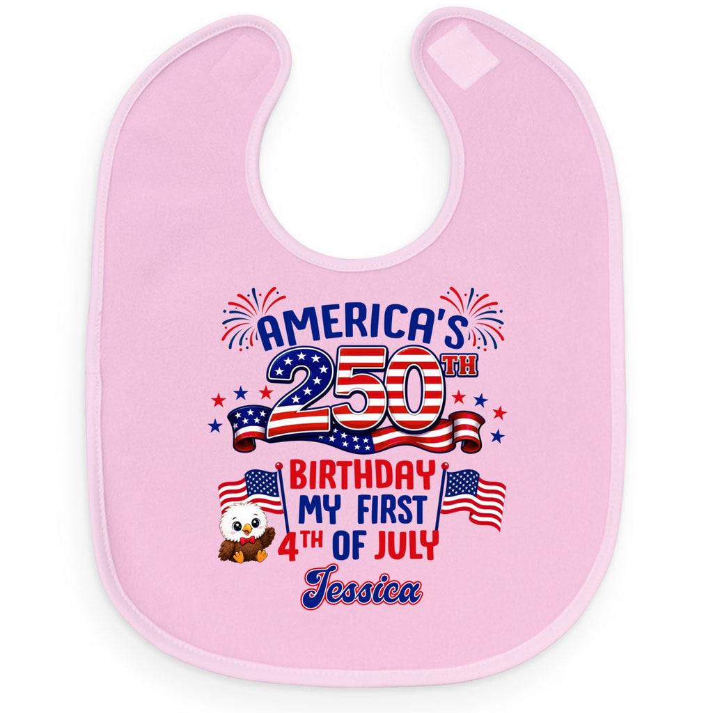 The First I Will Remember - Personalized Baby Bib