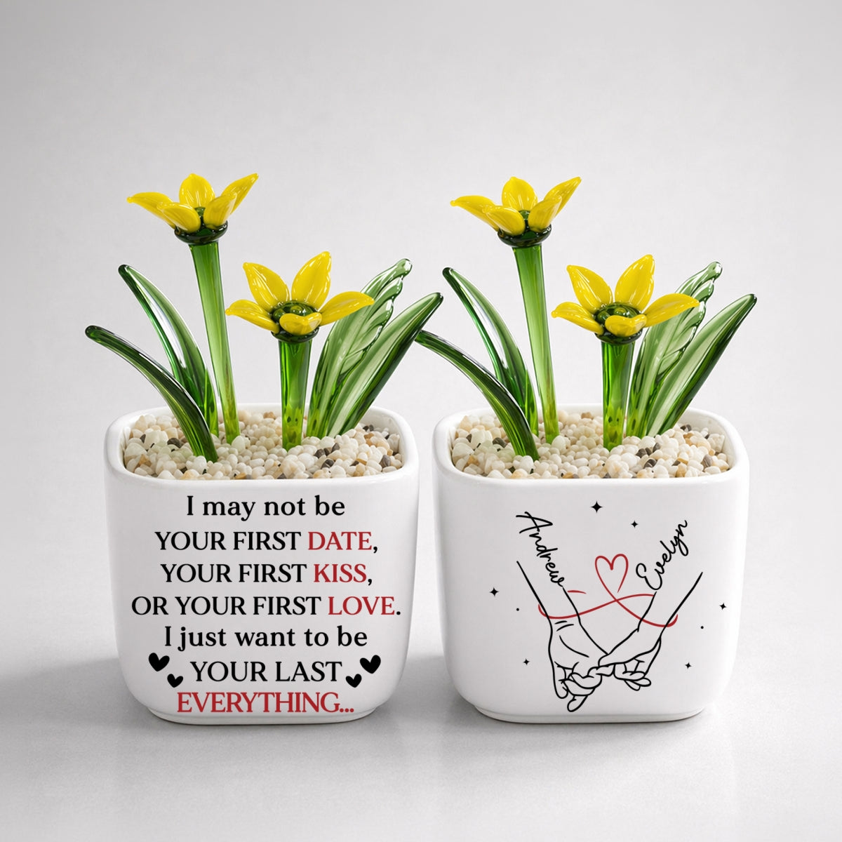 Your Last Everything - Personalized Glass Birth Month Flower