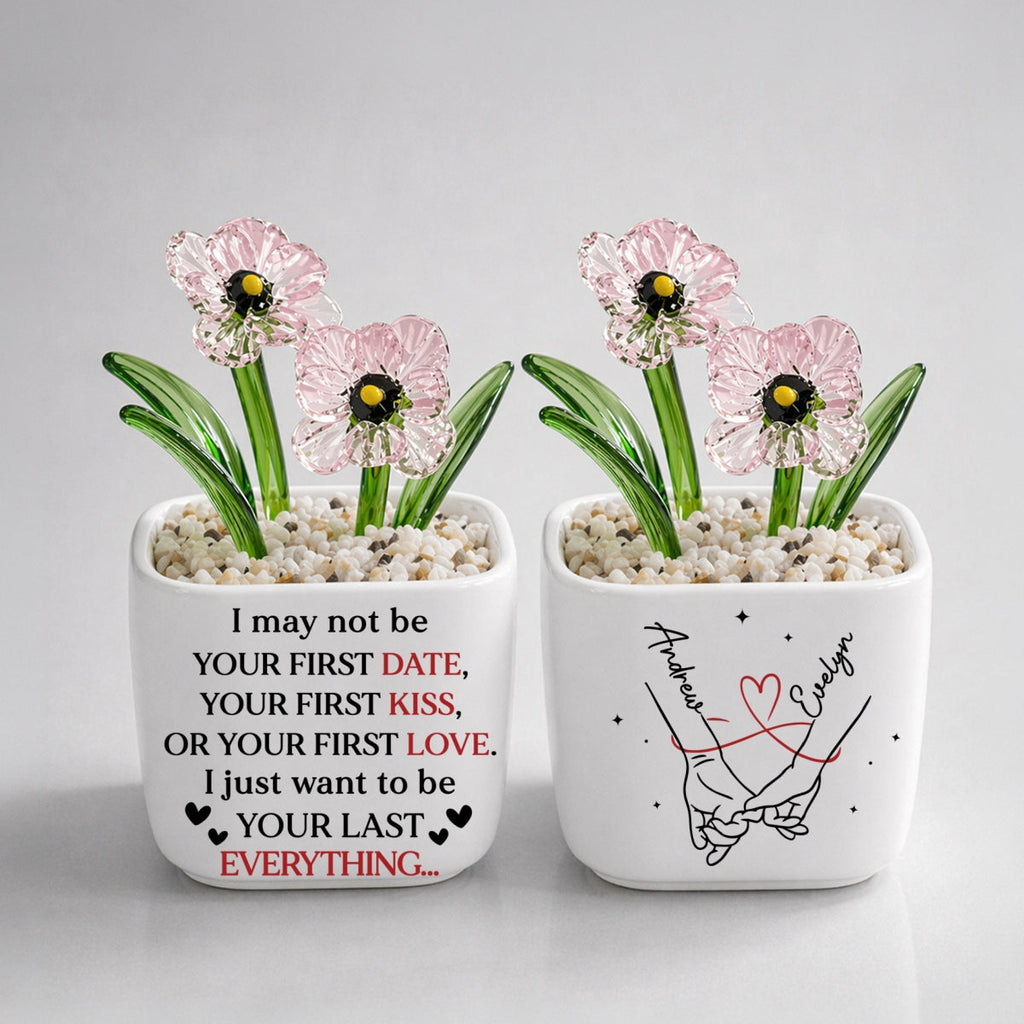 Your Last Everything - Personalized Glass Birth Month Flower