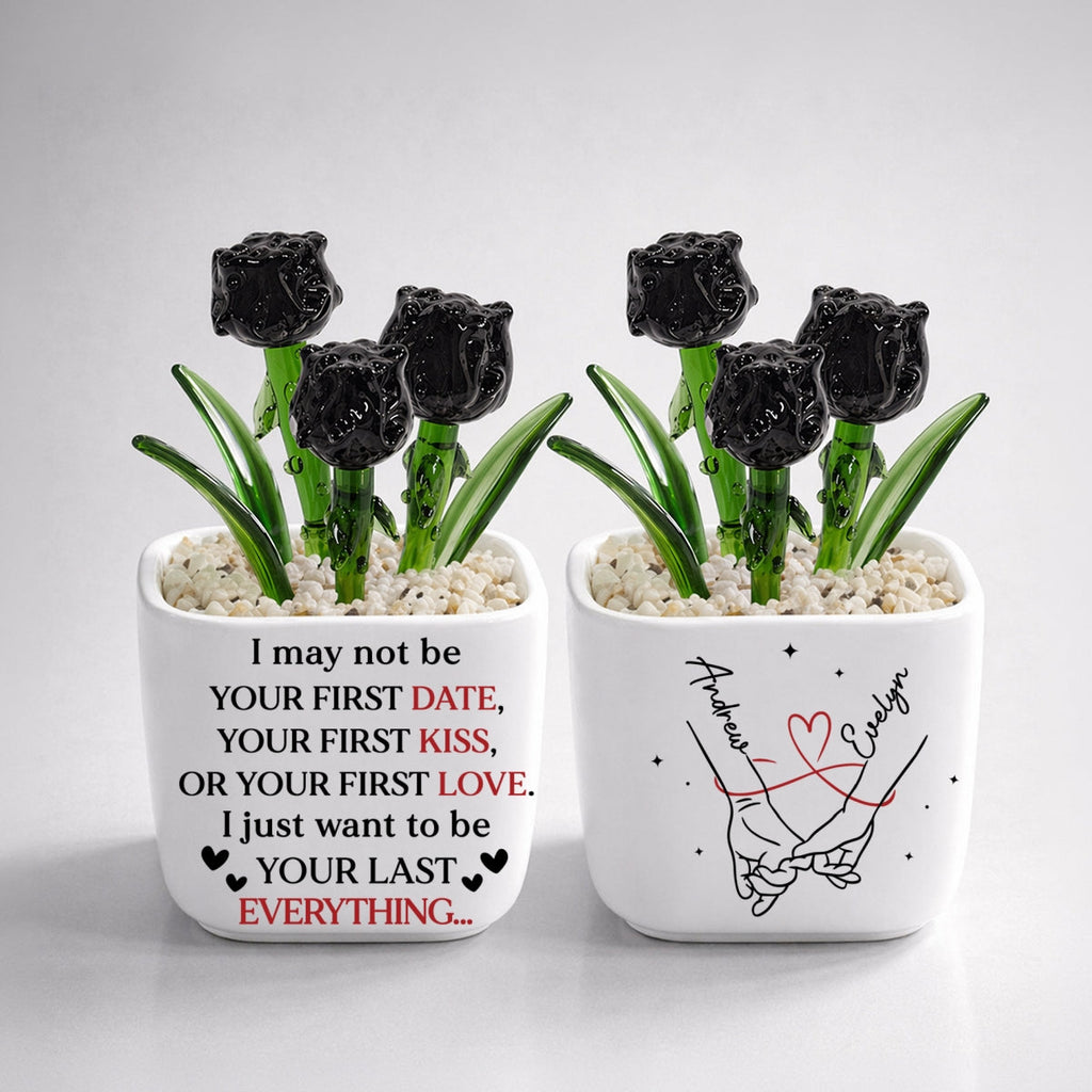 Your Last Everything - Personalized Glass Birth Month Flower