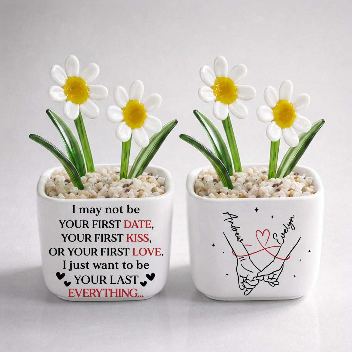 Your Last Everything - Personalized Glass Birth Month Flower