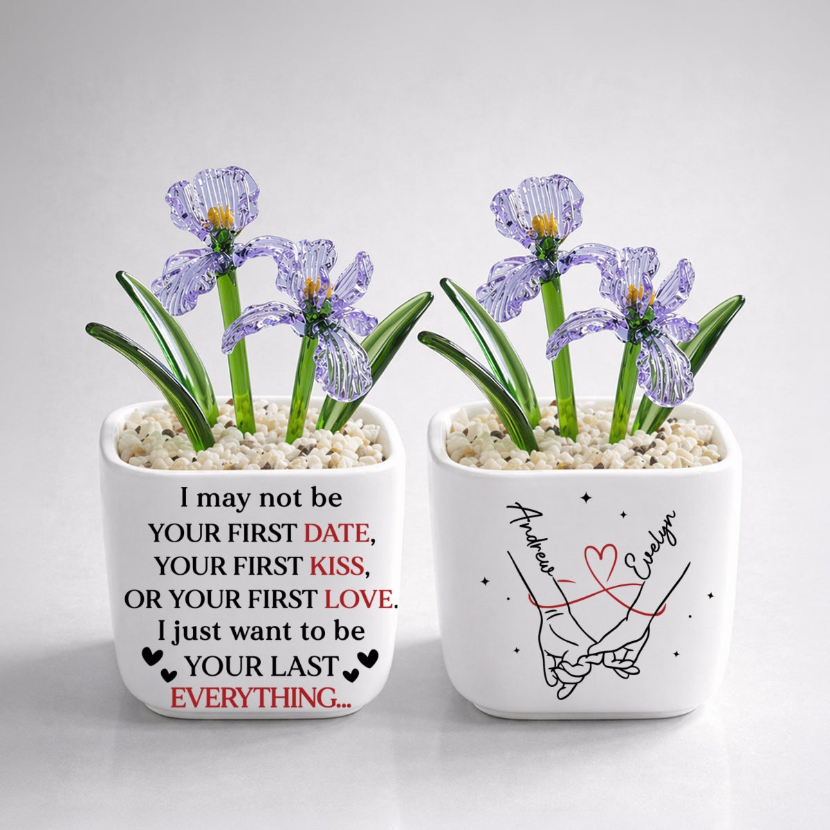 Your Last Everything - Personalized Glass Birth Month Flower