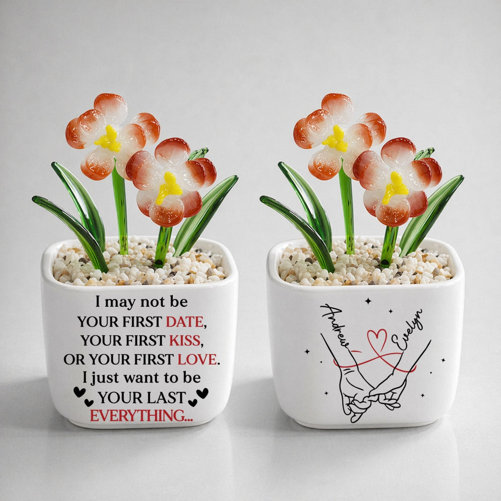 Your Last Everything - Personalized Glass Birth Month Flower