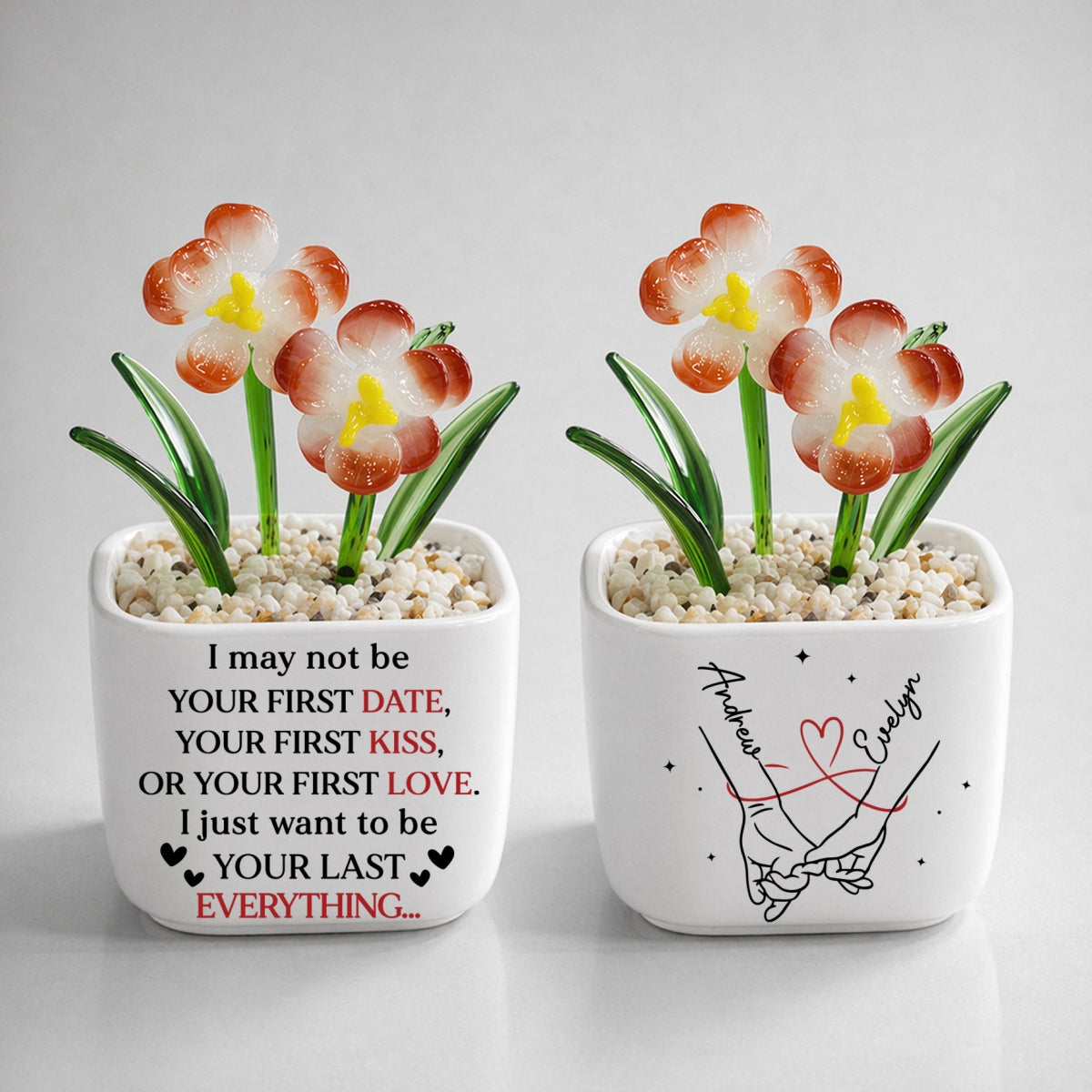 Your Last Everything - Personalized Glass Birth Month Flower