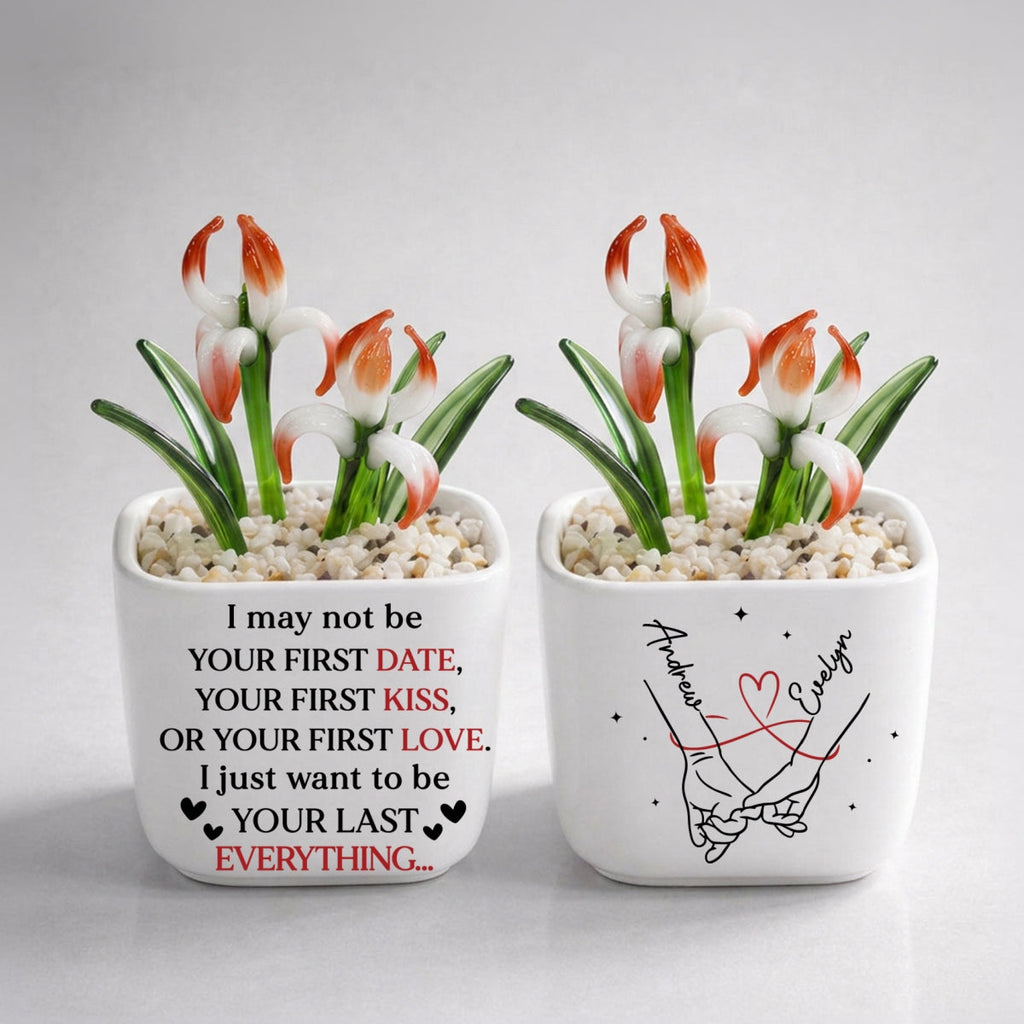 Your Last Everything - Personalized Glass Birth Month Flower