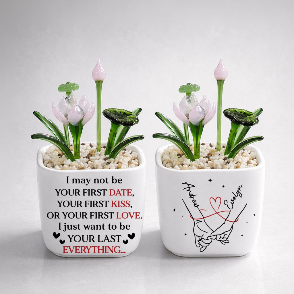 Your Last Everything - Personalized Glass Birth Month Flower