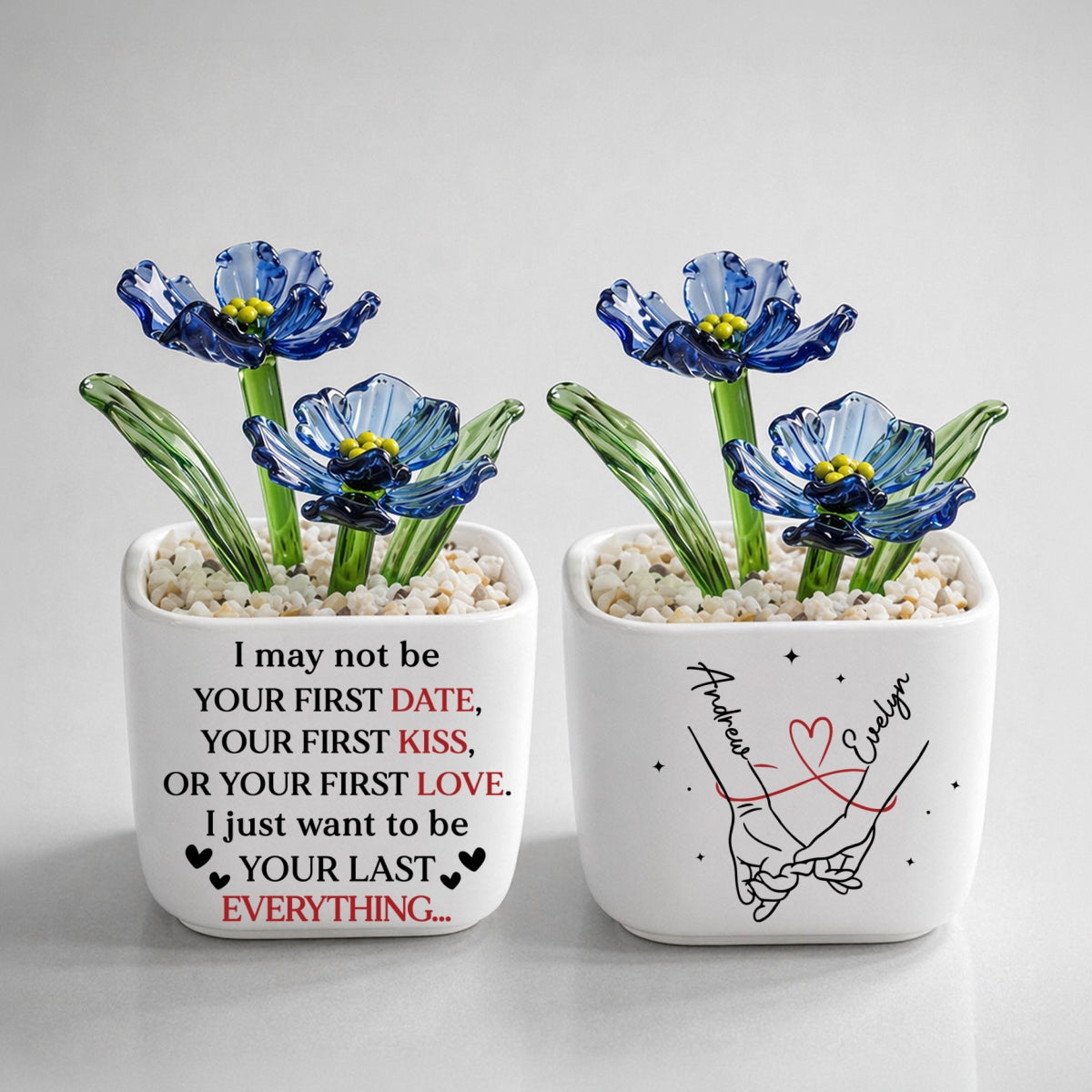 Your Last Everything - Personalized Glass Birth Month Flower