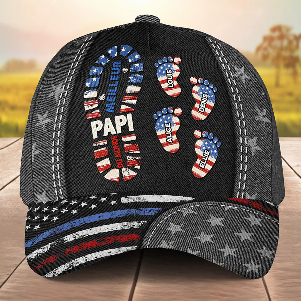 Best Dad - Personalized Classic Cap