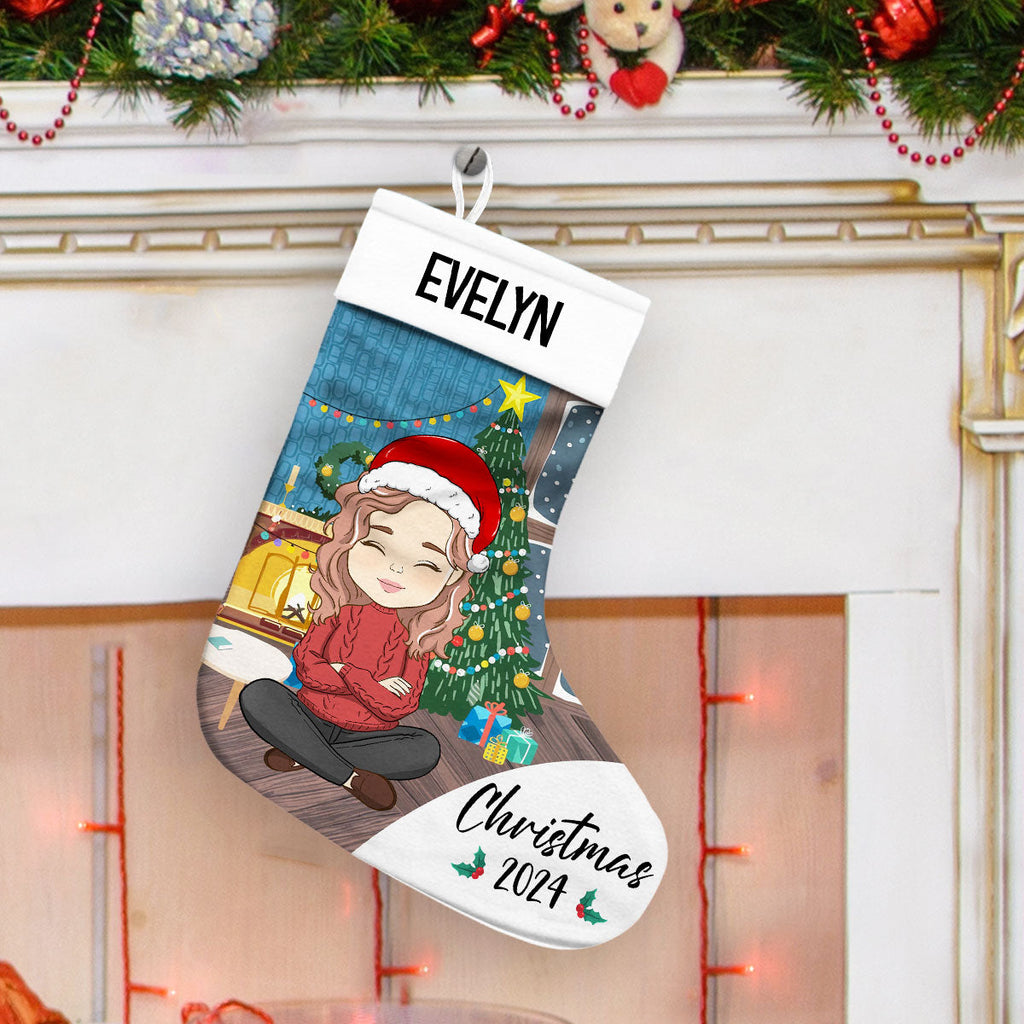 Custom Family Christmas Gifts, for Family Members, Holiday Decor • Family Christmas 2024 - Personalized Christmas Stocking