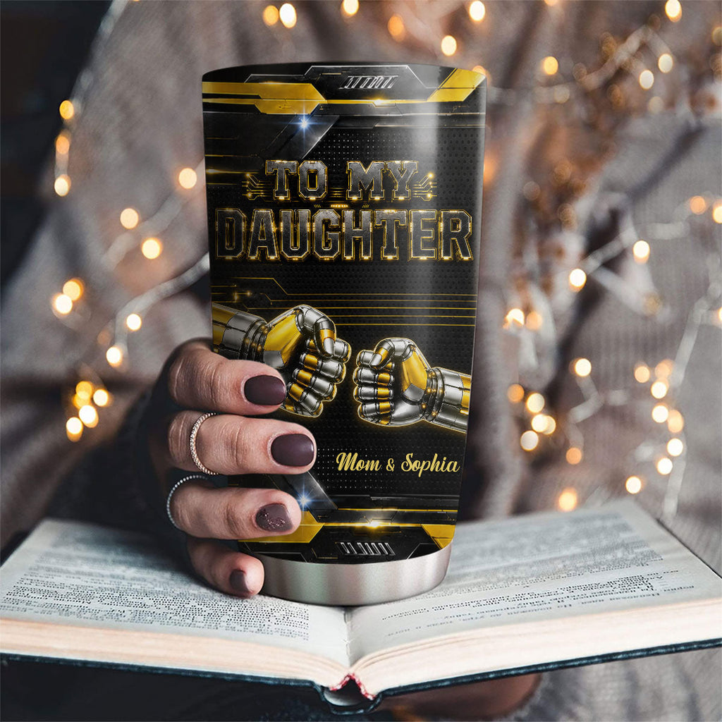 Stay Strong And Do Your Best - Personalized 3D Effect Tumbler