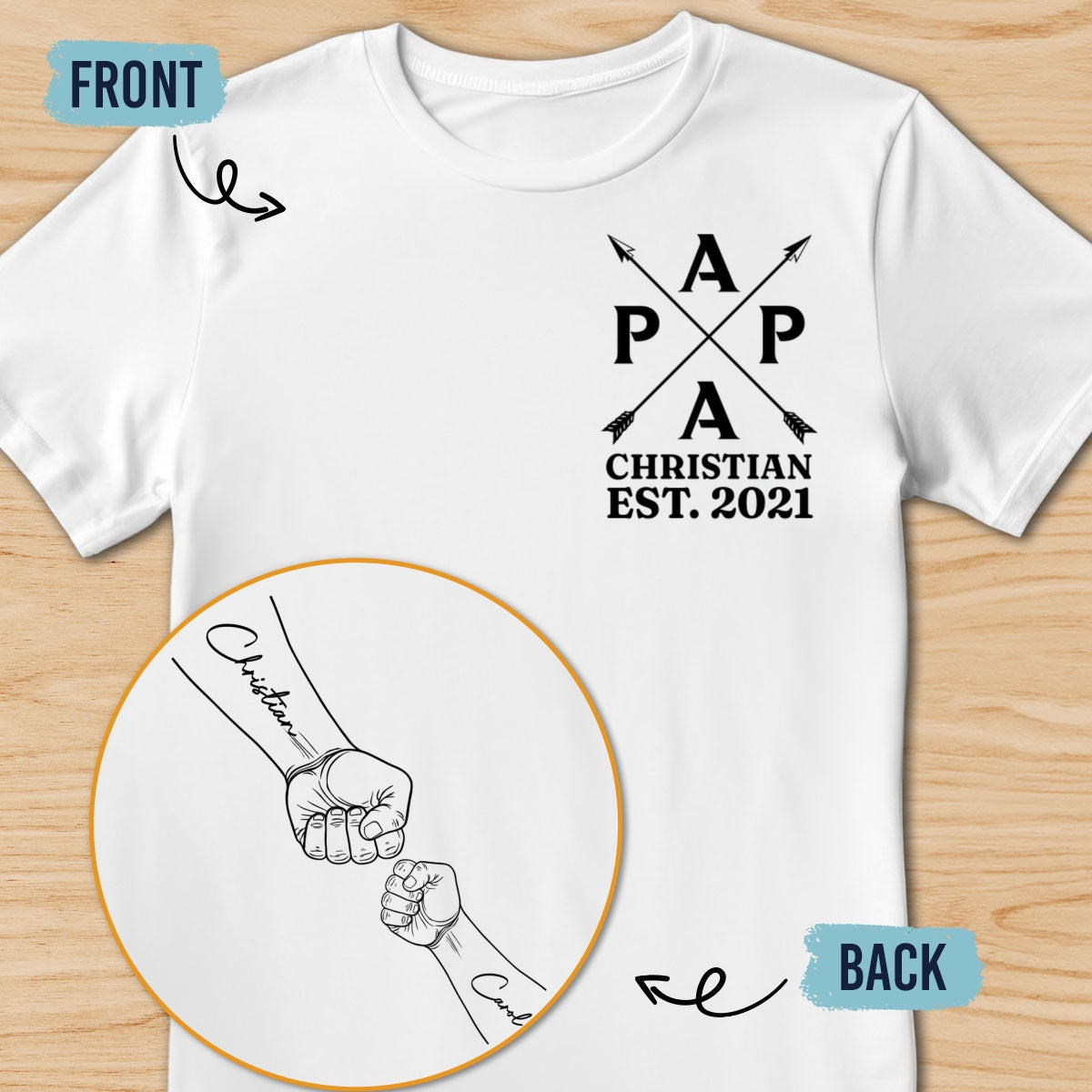 Dad Grandpa Brand - Personalized Shirt