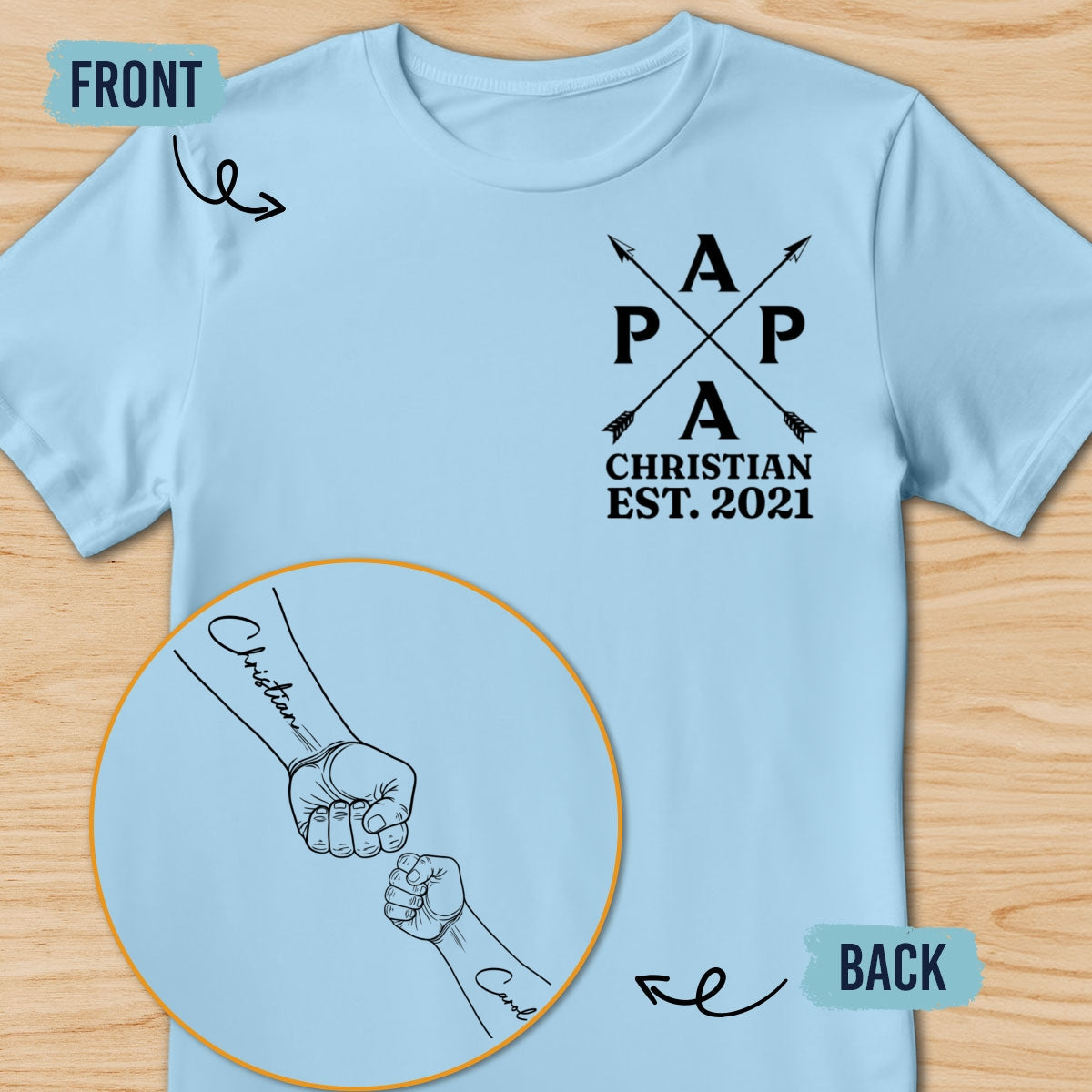 Dad Grandpa Brand - Personalized Shirt