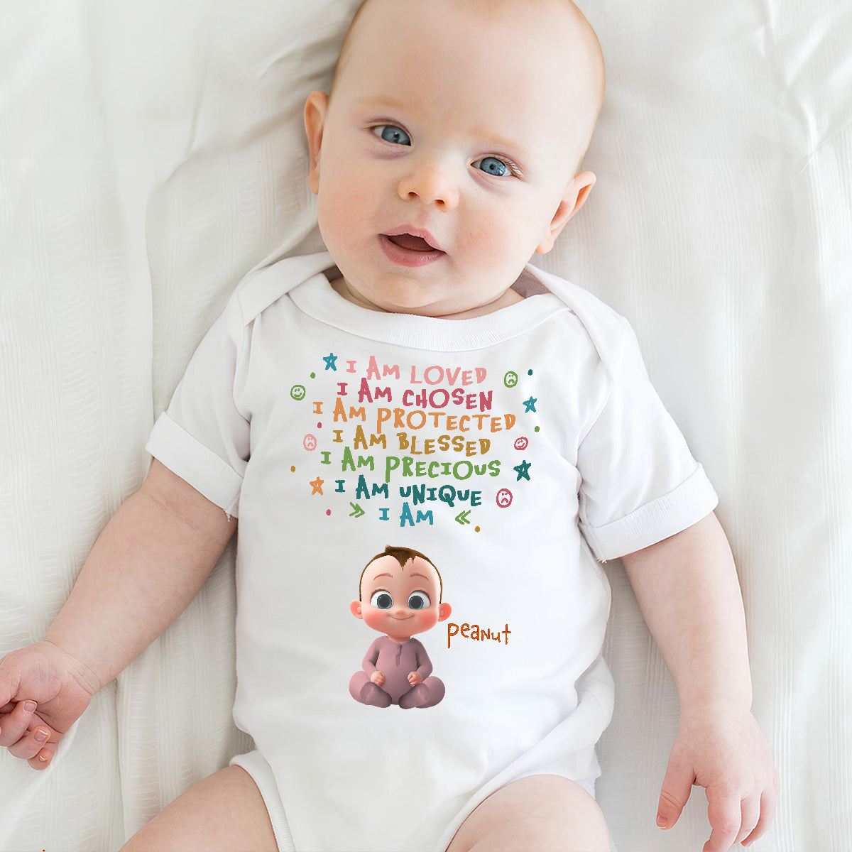 I am Loved - Personalized Baby Onesie