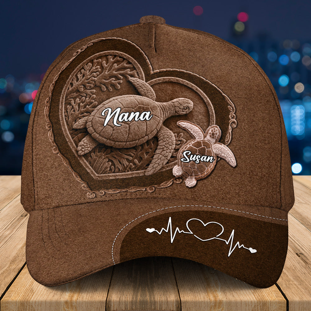 The Heart Of Our Family - Personalized Classic Cap