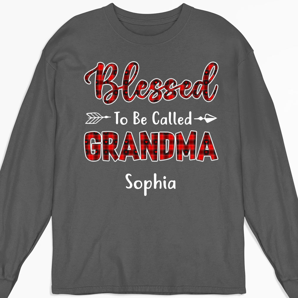 Custom Christmas & Birthday Gift for Grandma • Proud Grandma - Personalized Shirt