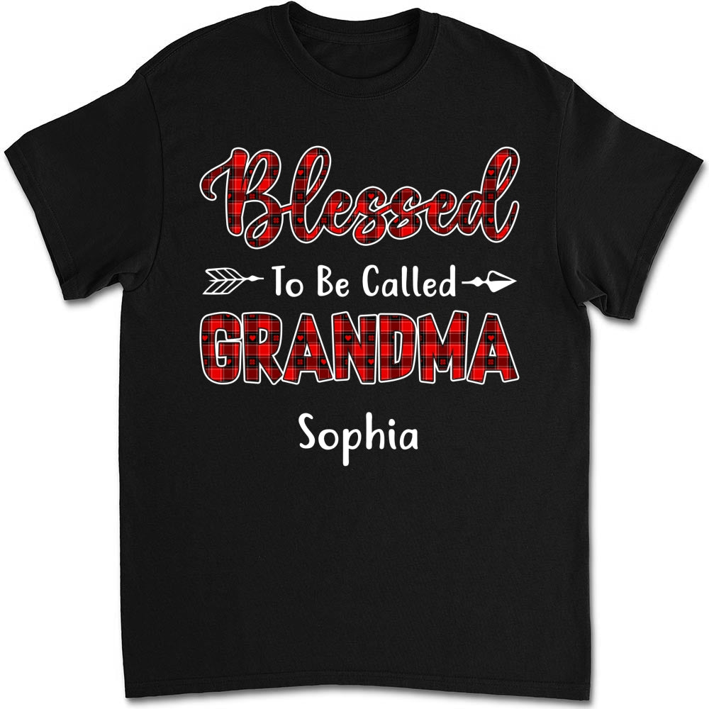 Custom Christmas & Birthday Gift for Grandma • Proud Grandma - Personalized Shirt