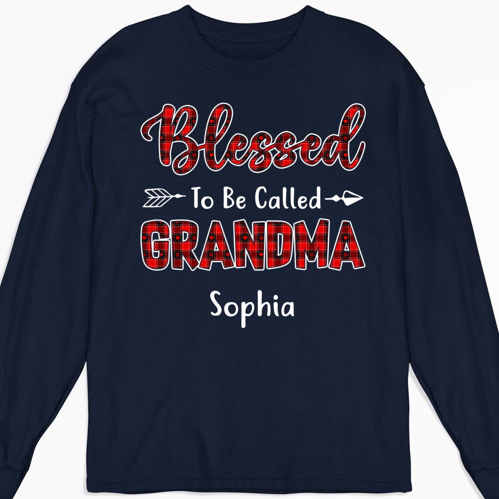 Custom Christmas & Birthday Gift for Grandma • Proud Grandma - Personalized Shirt