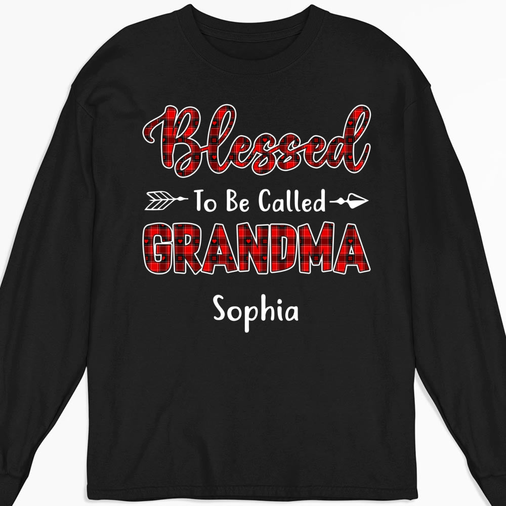Custom Christmas & Birthday Gift for Grandma • Proud Grandma - Personalized Shirt