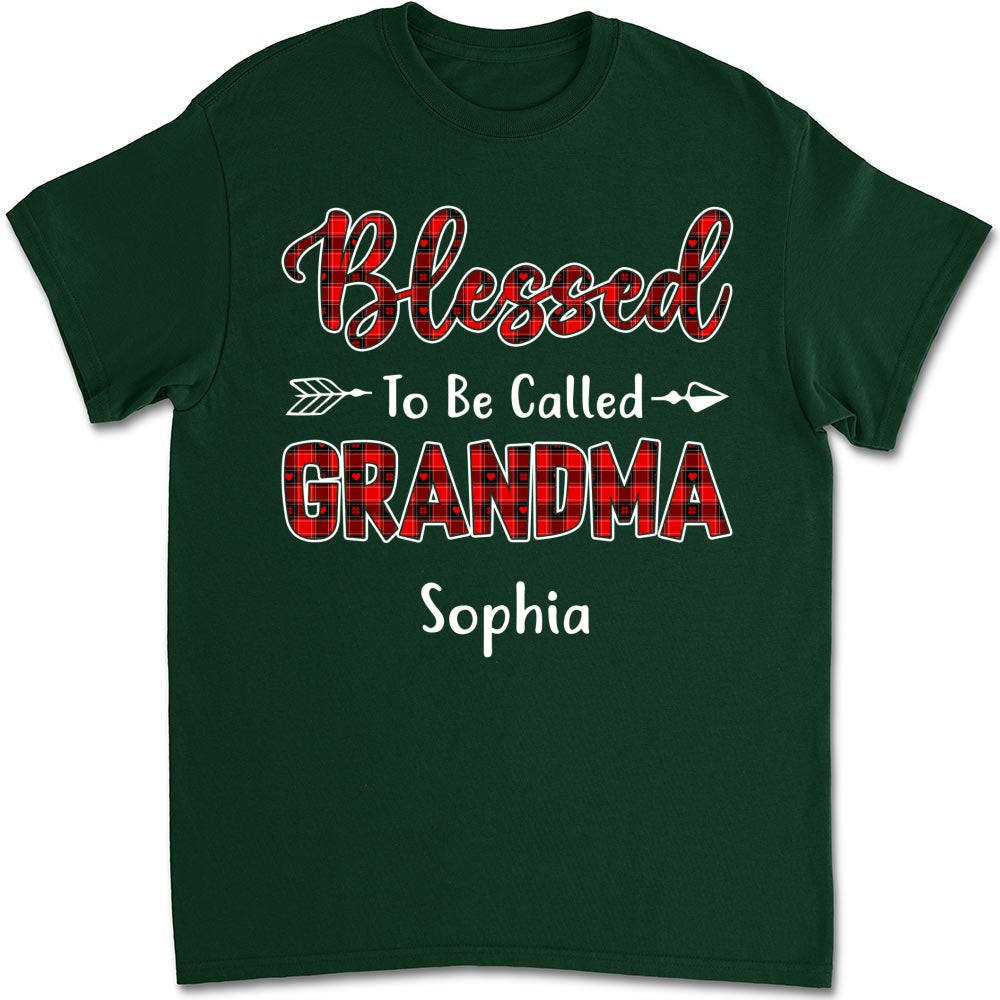 Custom Christmas & Birthday Gift for Grandma • Proud Grandma - Personalized Shirt