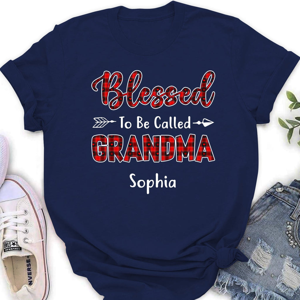 Custom Christmas & Birthday Gift for Grandma • Proud Grandma - Personalized Shirt