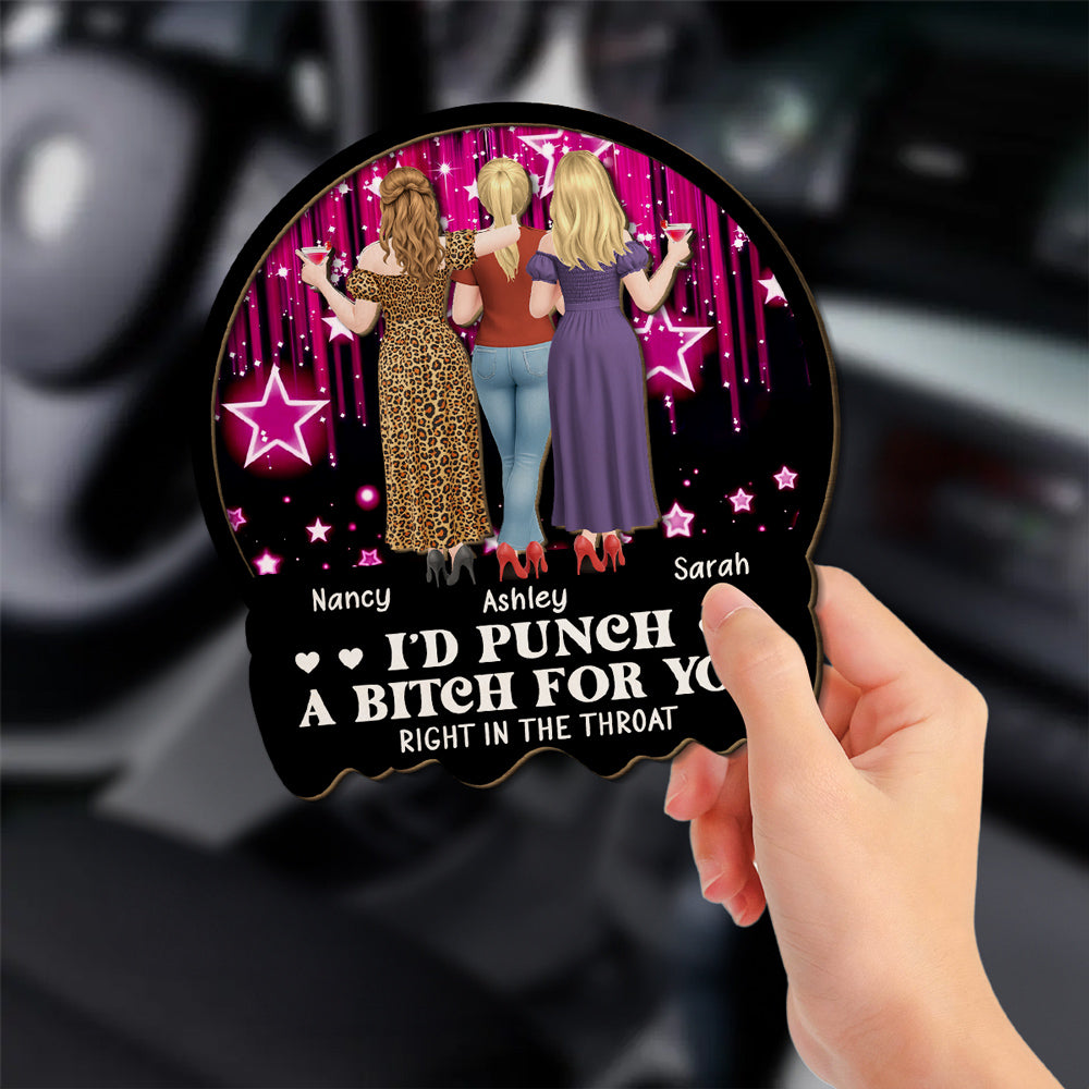 You Keep Me Sane - Personalized Car Visor Clip
