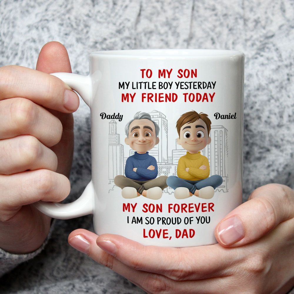 Custom Christmas & Birthday Gift for Son • My Choice, My Child, My Love - Personalized Mug