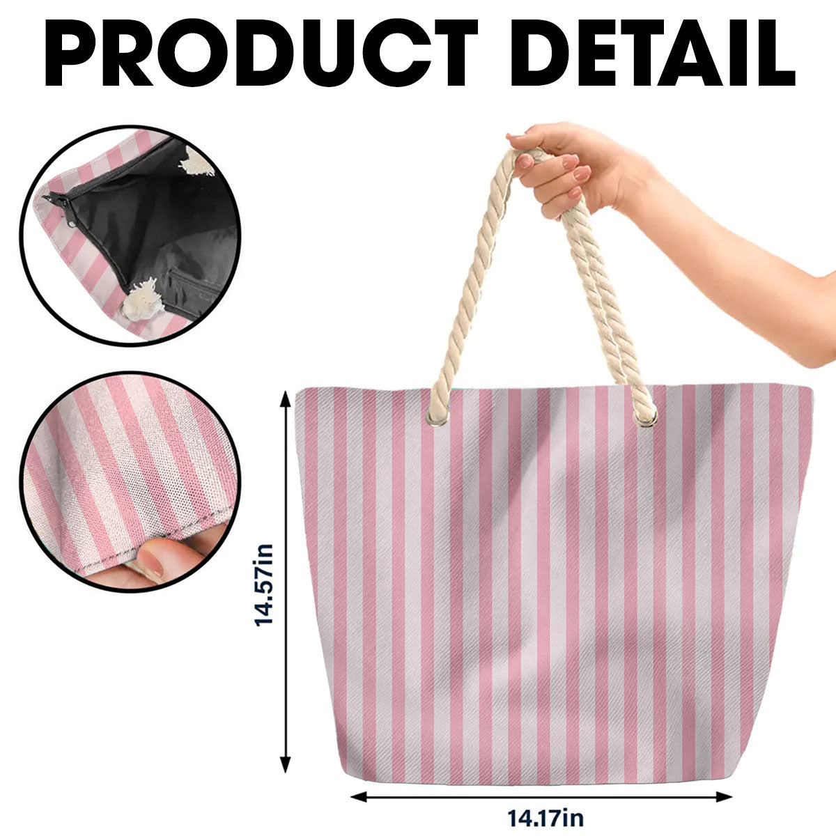 Sandy Cheeks - Personalized Beach Bag