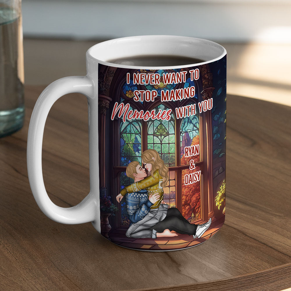 Custom Christmas & Birthday Keepsake Gift • I Love You More With Each Passing Year - Personalized Coffee Mug