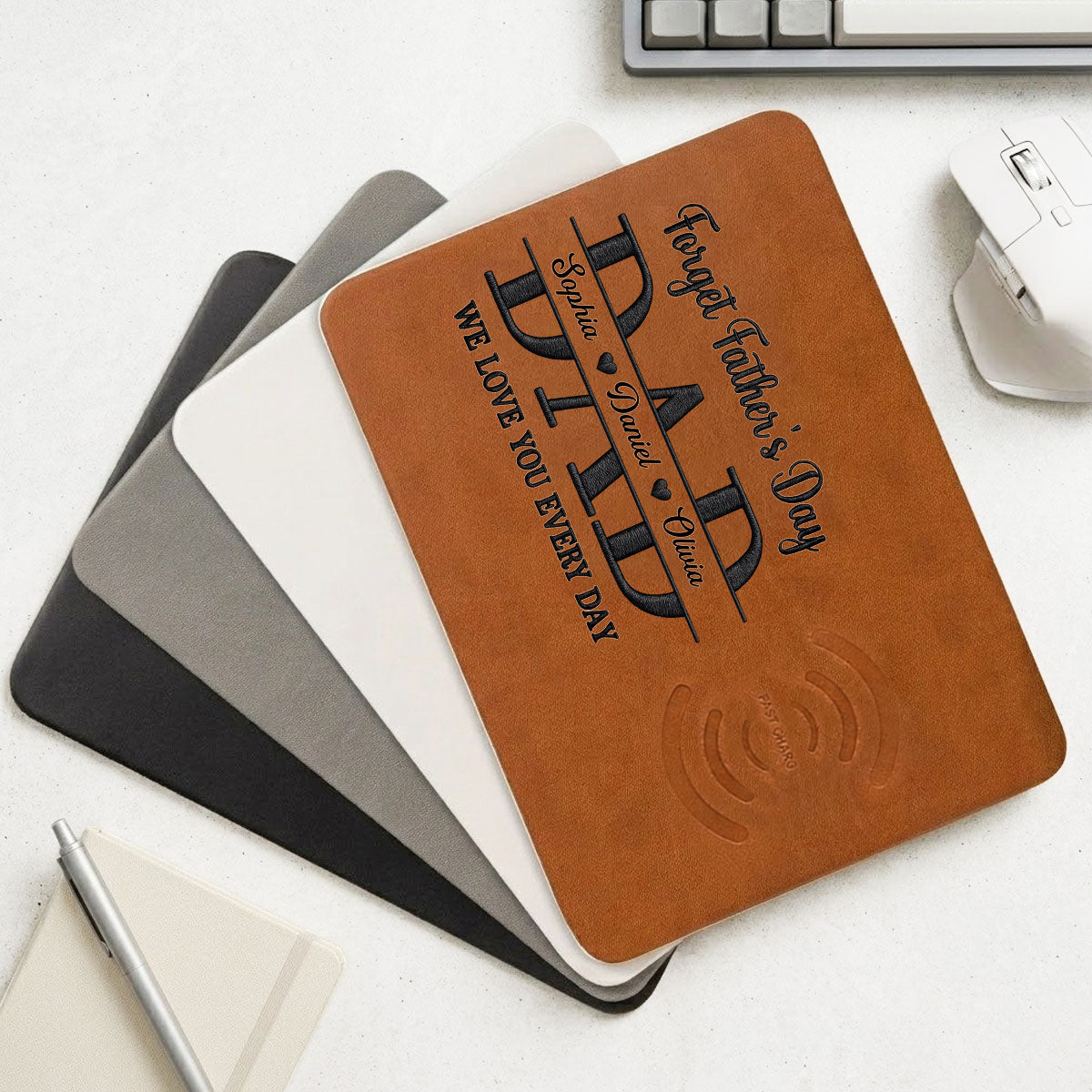 We Love You Every Day - Personalized Charging Mat