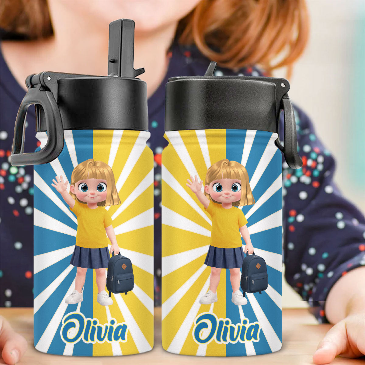 Little Learner - Personalized Kids Water Bottle
