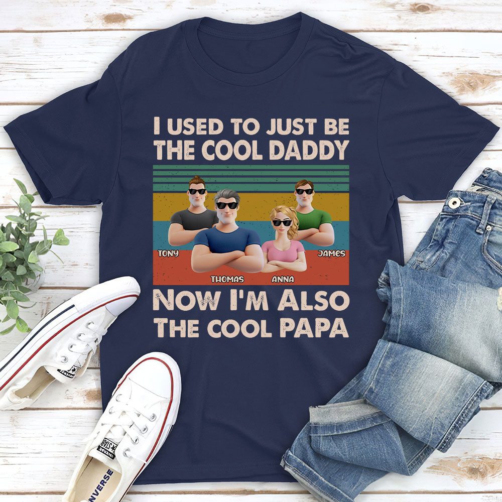 Custom Father's Day, Special Gift for Dad & Grandpa • From Dad To Grandpa With Love - Personalized Shirt