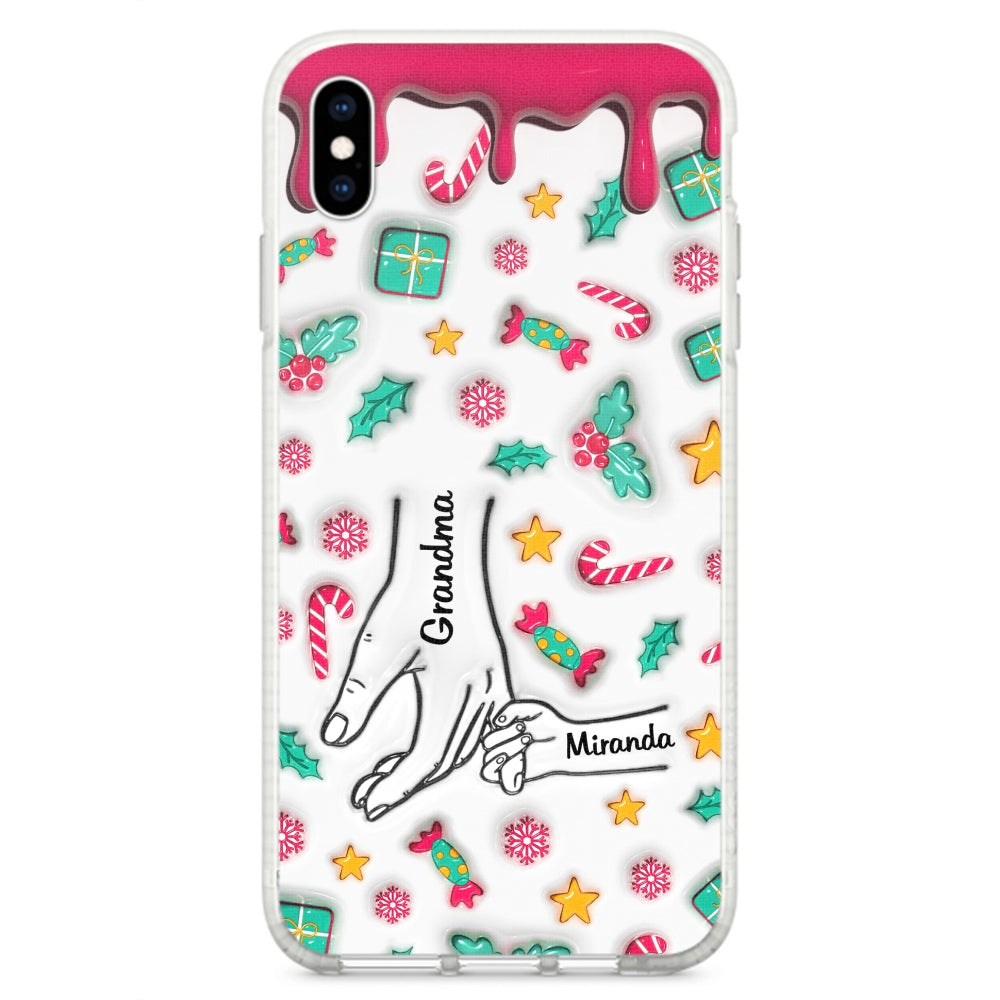 Christmas Of Nana - Personalized 3D Inflated Effect Phone Case