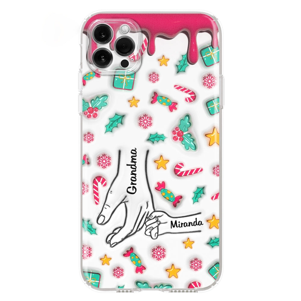Christmas Of Nana - Personalized 3D Inflated Effect Phone Case