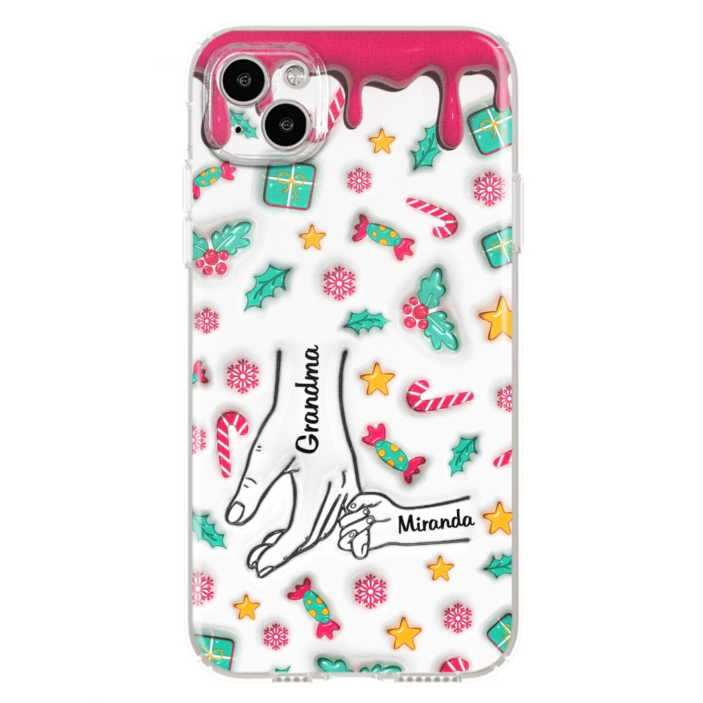 Christmas Of Nana - Personalized 3D Inflated Effect Phone Case