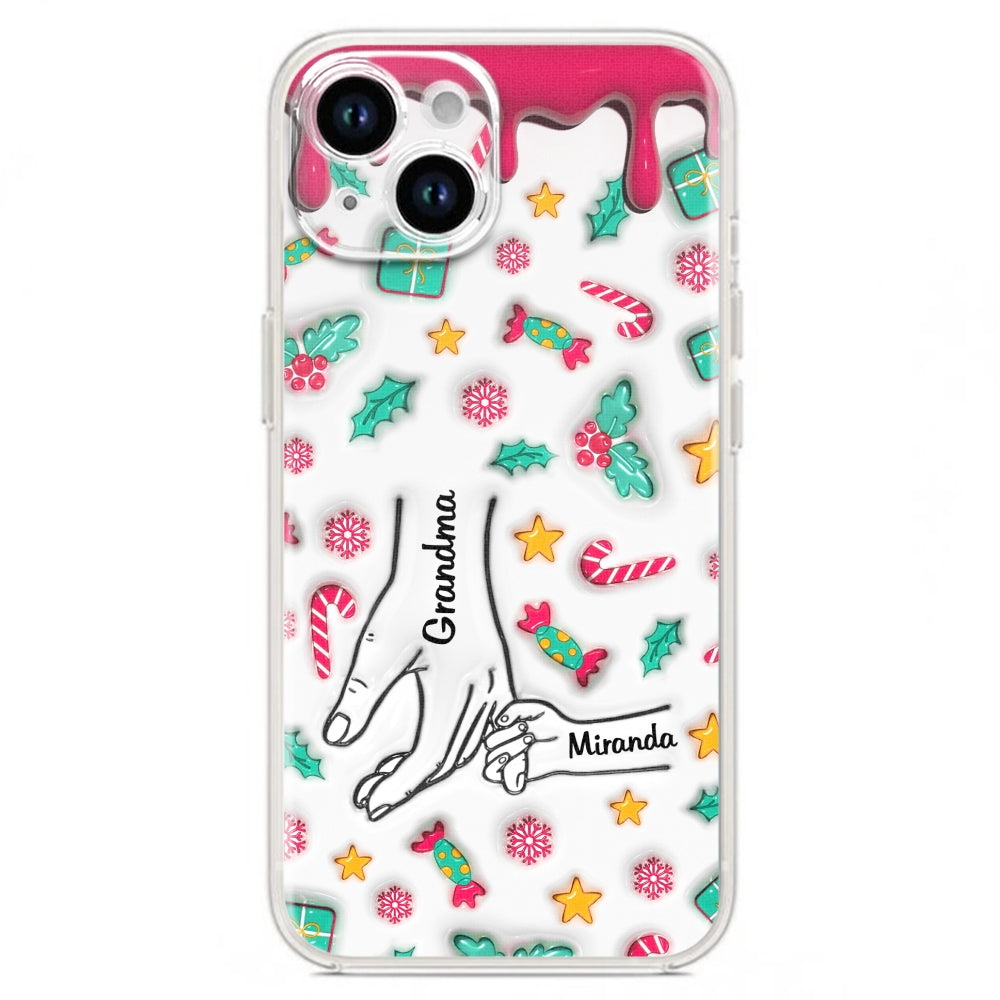 Christmas Of Nana - Personalized 3D Inflated Effect Phone Case